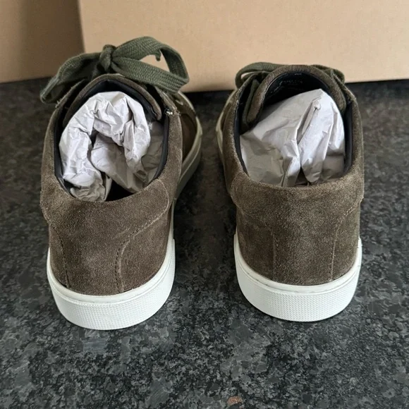FRYE SINDY MOTO SNEAKERS FATIGUE OLIVE GREEN SIZE 7.5